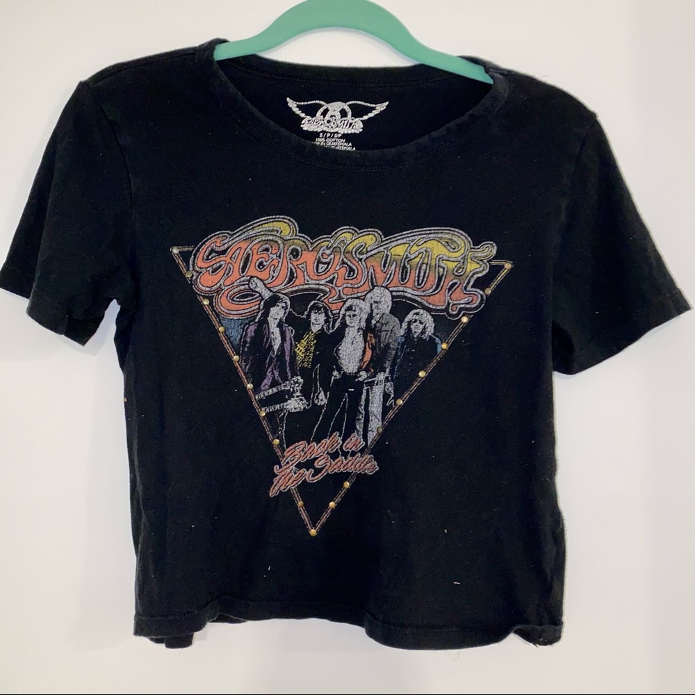 Aerosmith Cropped T-shirt